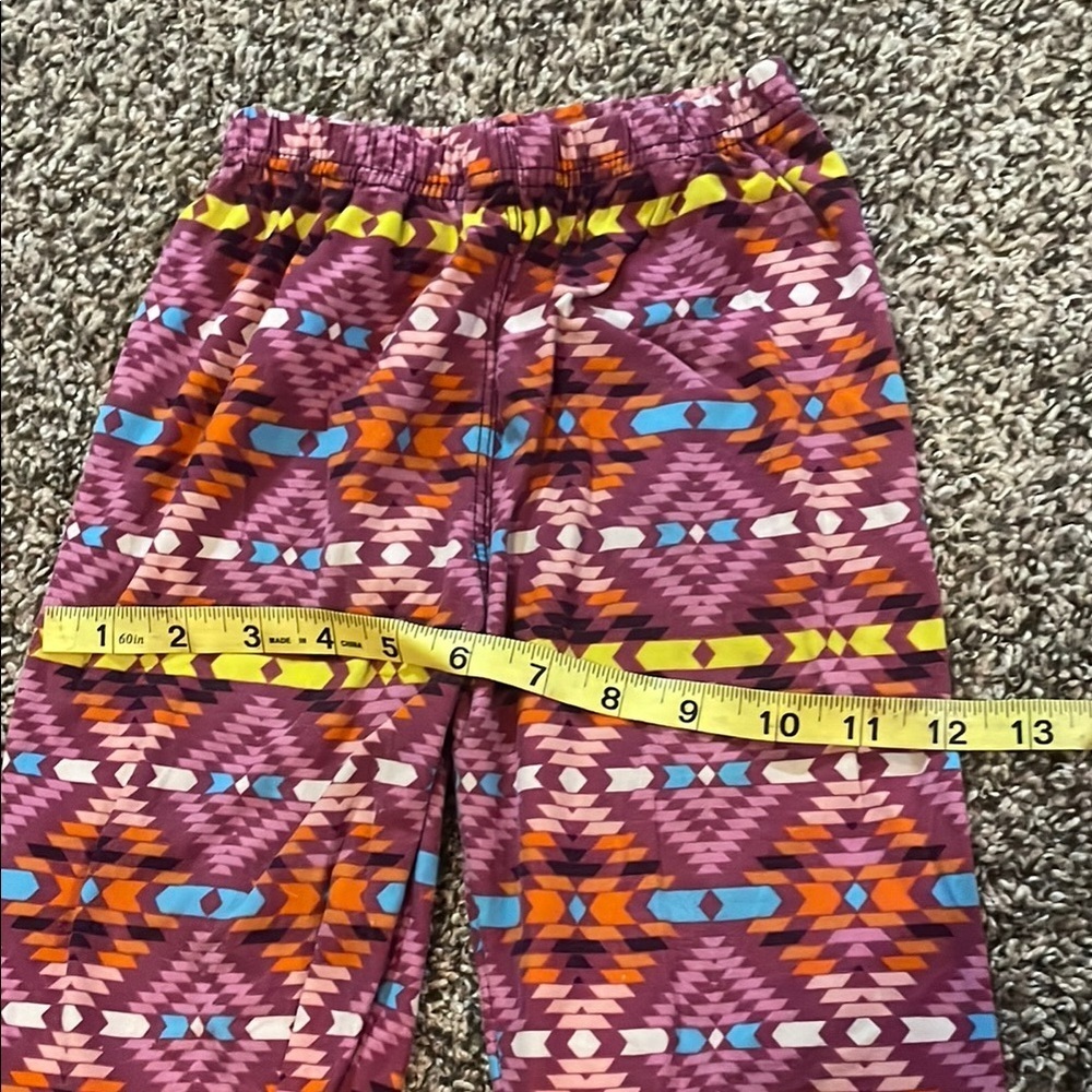Vibrant Aztec Look, Kids Leggings - Picture 4 of 5